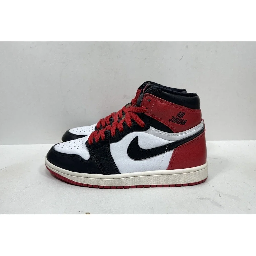 Jordan 1 Retro High OG Black‎ Toe Reimagined Men's Size 7.5 DZ5485-106 Shoes